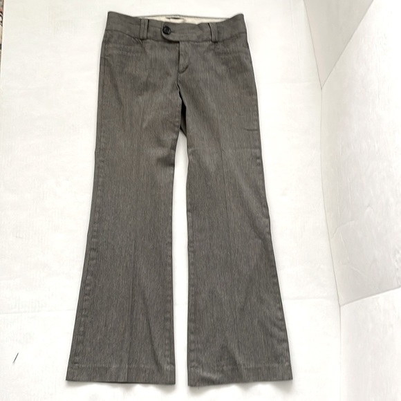 Banana Republic Trouser 323 Martin Fit Flare Leg Cotton Work Pants - Picture 1 of 5